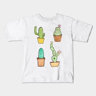 Cute Cactus Kids T-Shirt